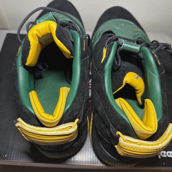 Men’s Reebok Answer 5 V Bethel High School Iverson Green Sz 11.5 Sneakers FX7199 - Picture 8 of 12